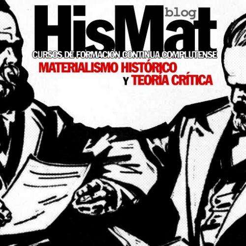 Cursos Materialismo Histórico y Teoría Crítica