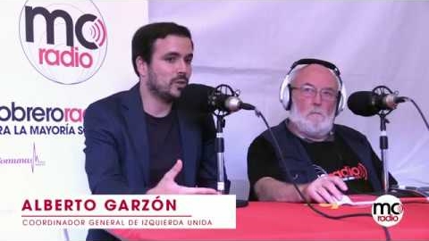 Entrevista a Alberto Garzón en la Fiesta del PCE