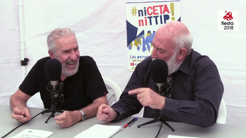 Entrevista a ATILIO BORÓN en la Fiesta del PCE 2018