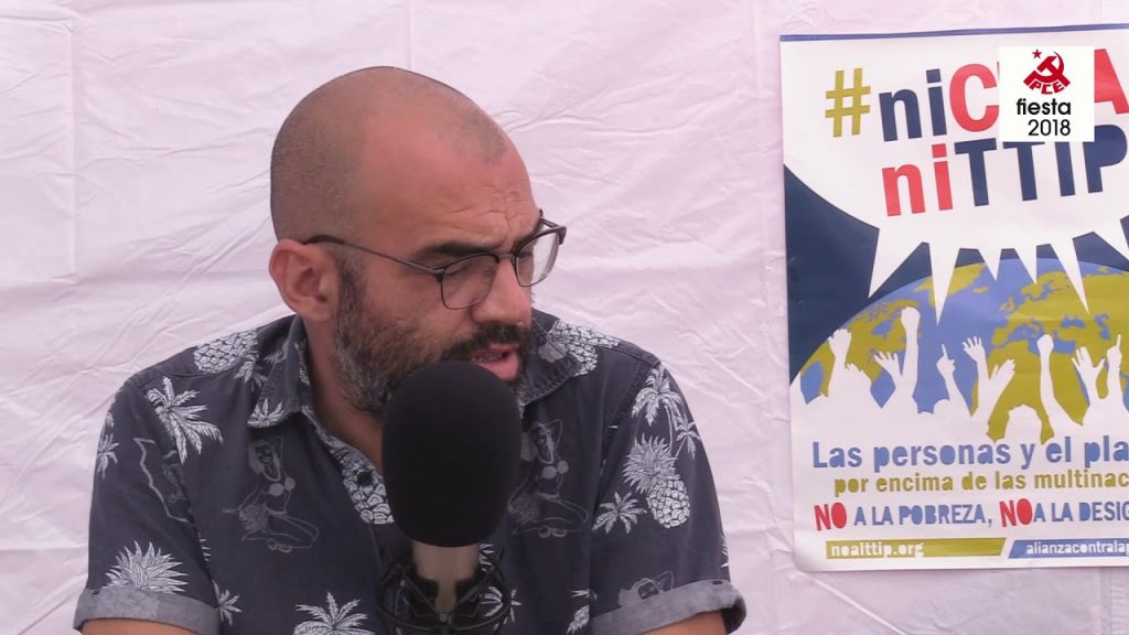 Entrevista a José Manuel Mariscal Director de Mundo Obrero en la Fiesta PCE 2018