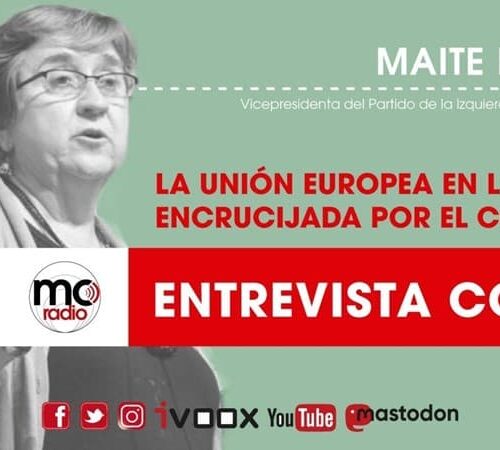 La UE en la encrucijada por la crisis del coronavirus. Entrevista a Maite Mola Vicepta del PIE