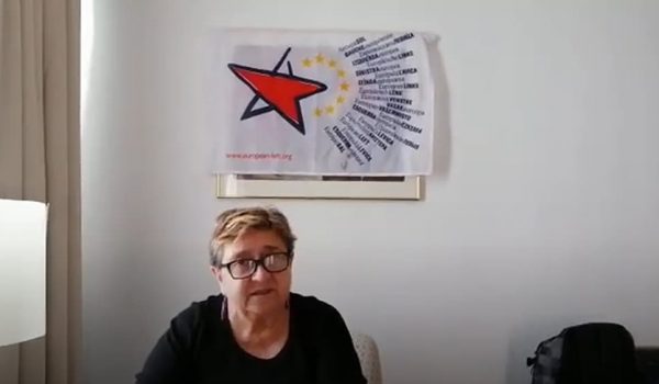 Maite Mola, vicepresidenta del PIE, presenta el Foro de la Izquierda