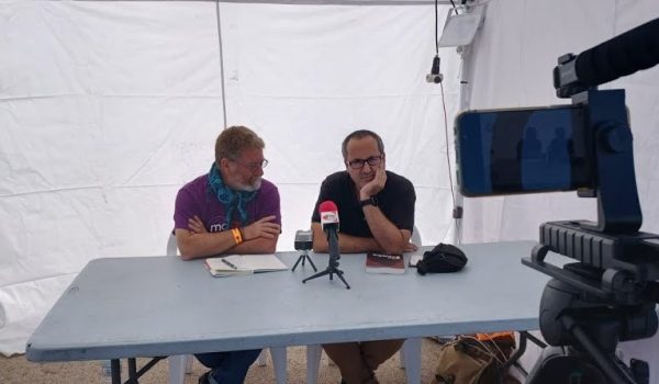 FIESTA PCE 22. Entrevista a Alberto Cubero, secretario general del PCA y concejal de Zaragoza en Común